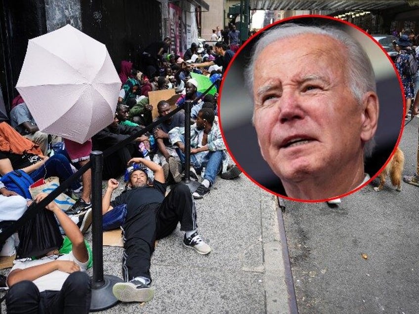 poll majority of new yorkers blame joe biden for migrant crisis damaging communities