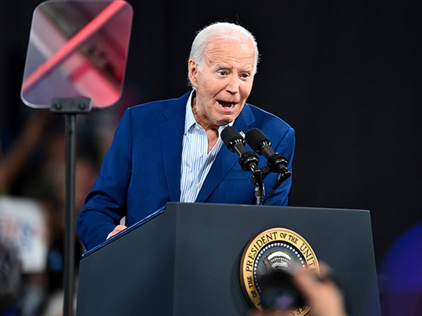 President Joe Biden speaks at a campaign rally in Raleigh, N.C., Friday, June. 28, 2024. (AP Photo/Matt Kelley)