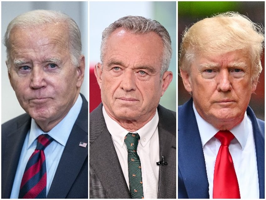 Joe Biden, Robert F. Kennedy Jr., Donald Trump