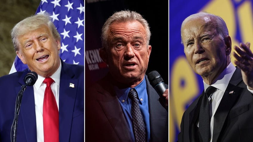 poll shows trump and biden neck and neck in 2024 election but independent bids could change the race