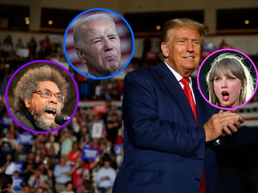 poll trump leads biden west in hypothetical race for white house desantis craters in primary contest