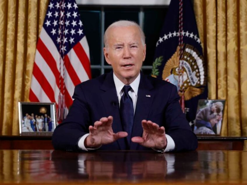 pollak bidens oval office address puts israel in danger again