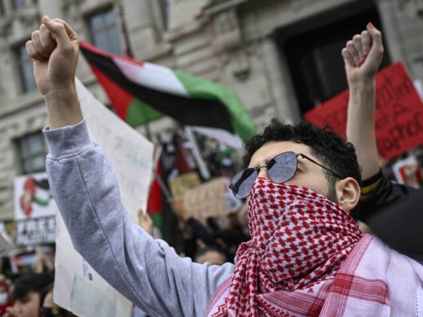 pollak pro palestinian rallies are helping the israeli war effort