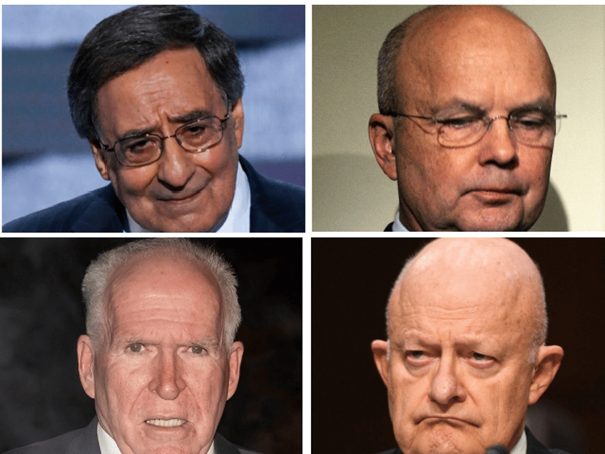 Leon Panetta, Mike Hayden, John Brennan, James Clapper