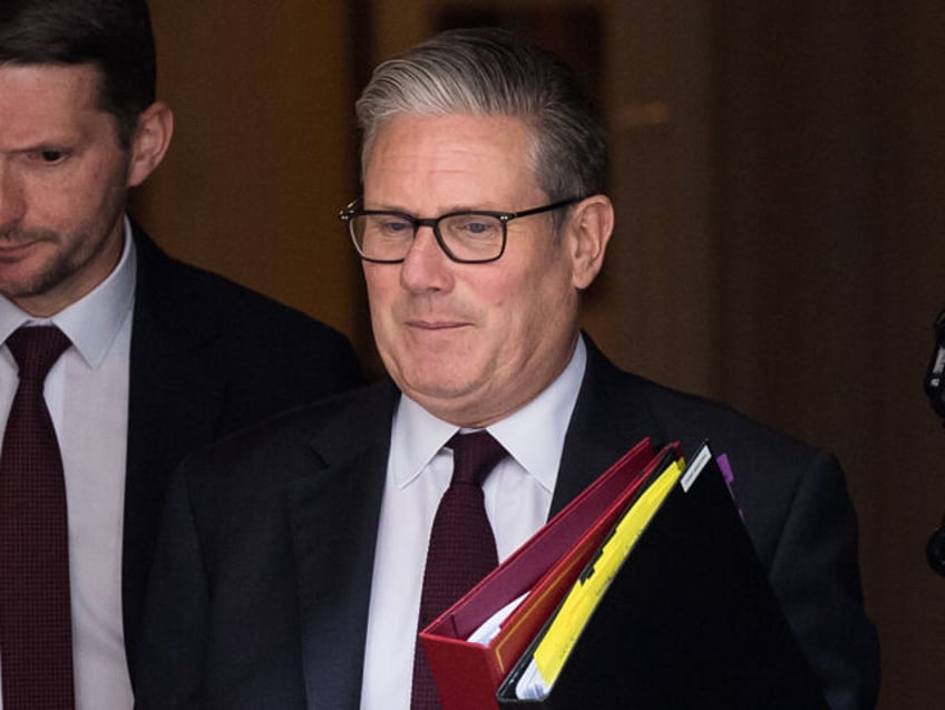 LONDON, UNITED KINGDOM - JUNE 11, 2025: British Prime Minister Sir Keir Starmer departs 10