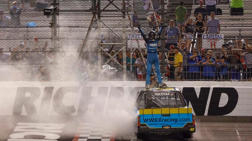 poor track etiquette resulted in repeat crashes at nascars truck series finale