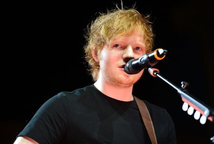 Singer/songwriter Ed Sheeran