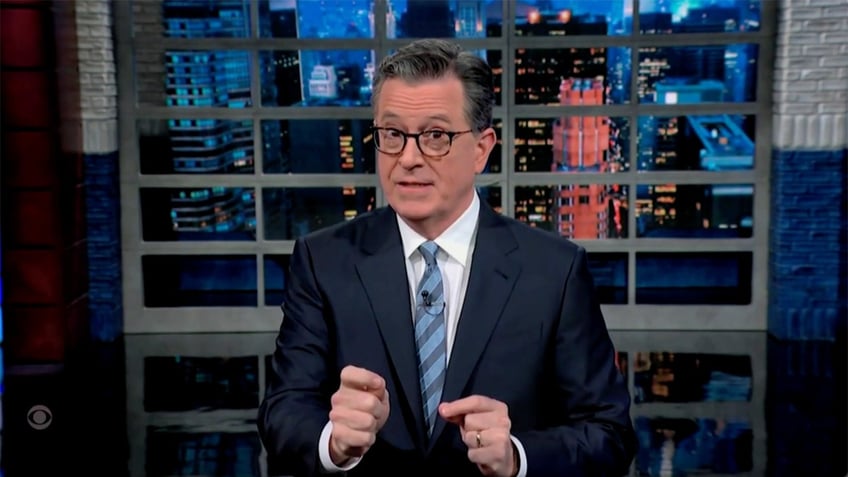 Stephen Colbert hosted a lavish fundraiser for President Biden's campaign in March.