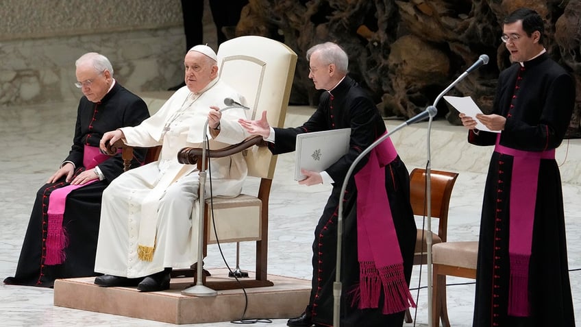 pope francis makes first appearance since canceling un climate summit trip i am not well