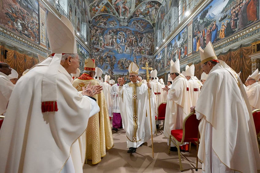 pope leo xivs first homily christians face challenge of spreading the faith in a world that considers it absurd