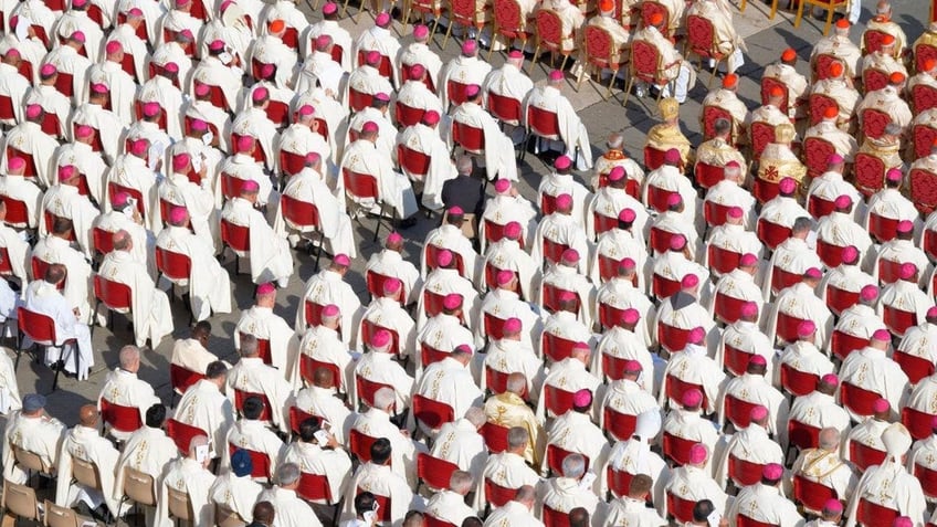 pope opens synod warns against political calculations and ideological battles in the catholic church