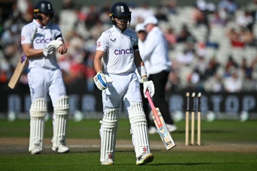 Low scores: England captain Ollie Pope was twice out for six in the first Test against Sri