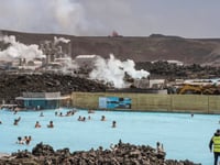 Popular geothermal spa in Iceland reopens to tourists after nearby volcano stabilizes