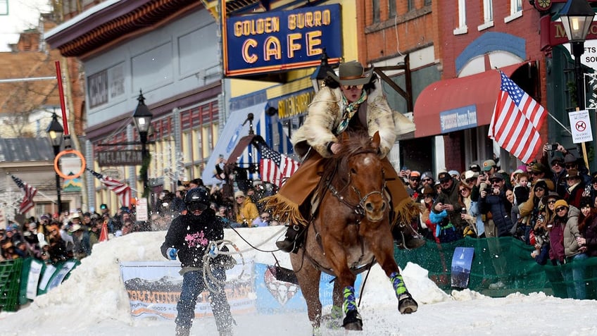 Skijoring team