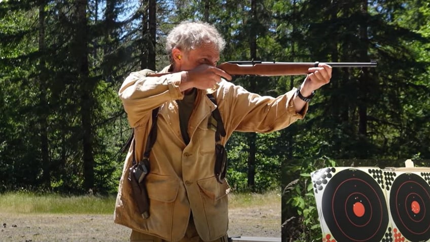 paul harrell shooting a gun