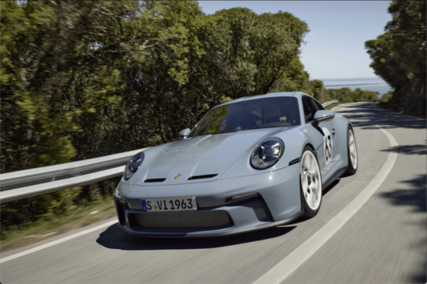 porsche foresees challenging 2024 due to interest rate shock impacting demand