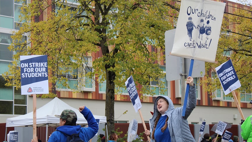 Portland teachers strike