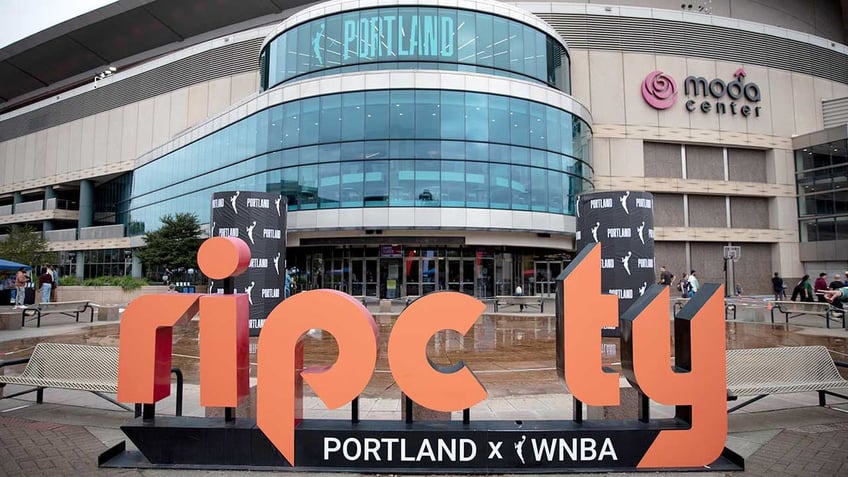 Exterior view of Moda Center