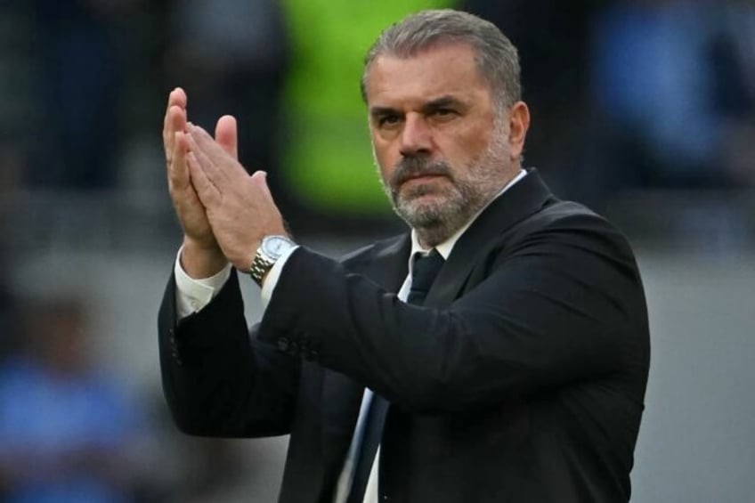 Tottenham manager Ange Postecoglou