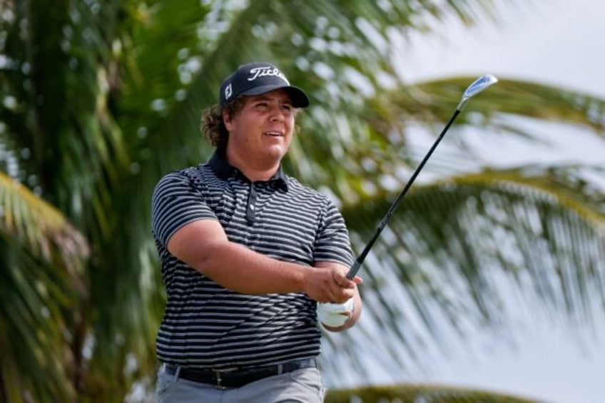 Aldrich Potgieter of South Africa became the youngest player to break 60 at a PGA Tour san