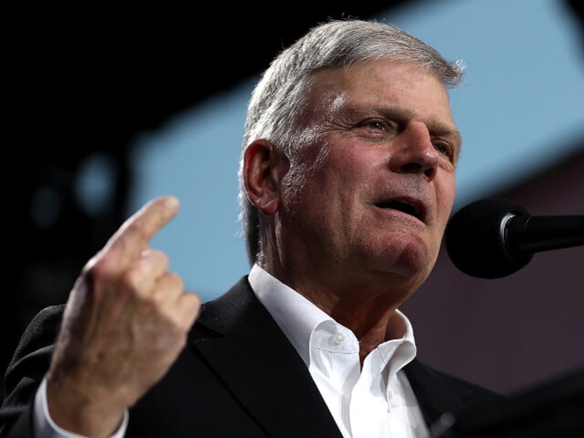 Rev. Franklin Graham Brings Evangelical Message To California Before Primary