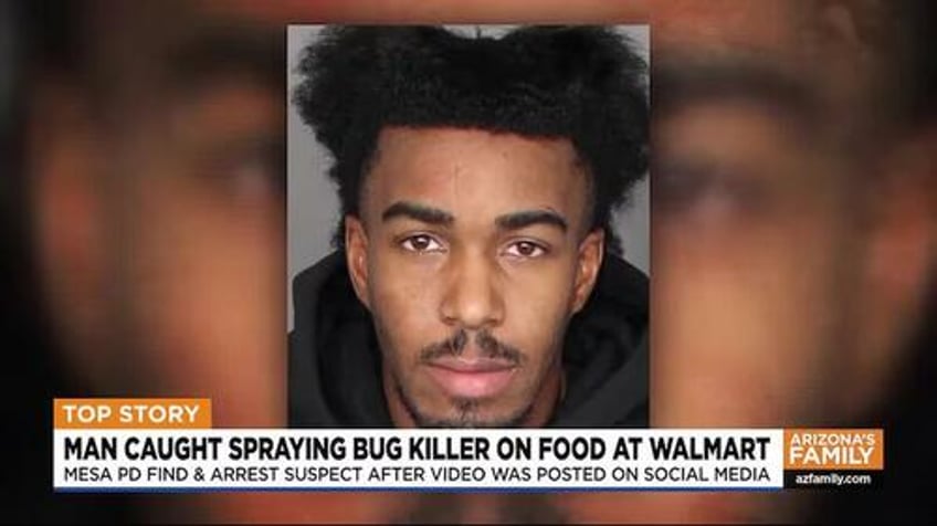 prank tiktoker busted after filming himself spraying walmart produce with poison