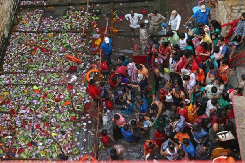 Fertility rites at the Lolark Kund well have taken place for centuries, if not longer. Tho