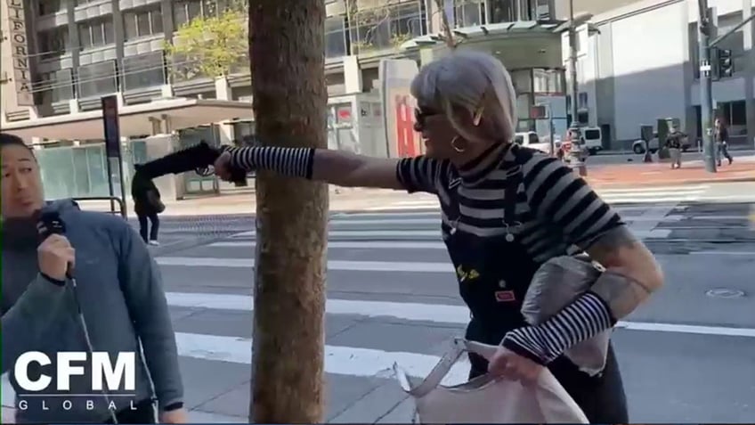 Transgender woman pulls gun on San Francisco street preacher