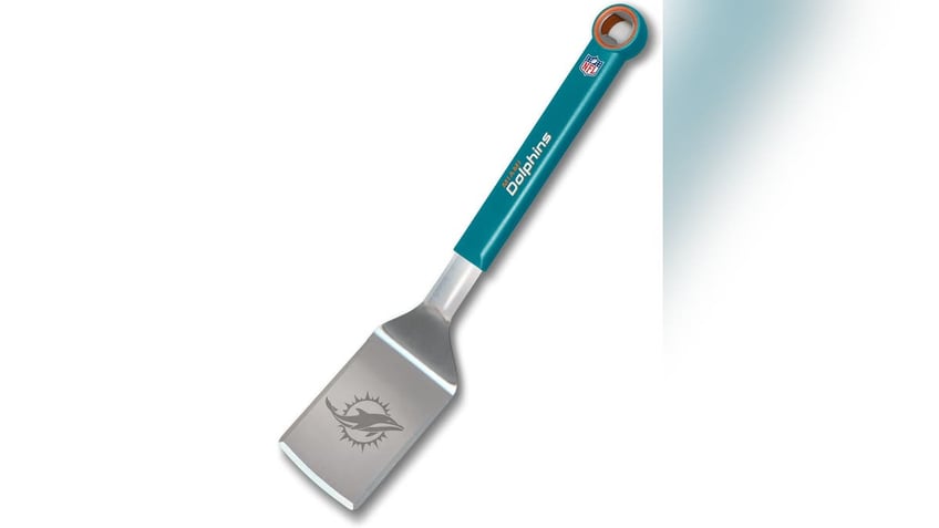 Flip all your burgers with a team-branded spatula. 