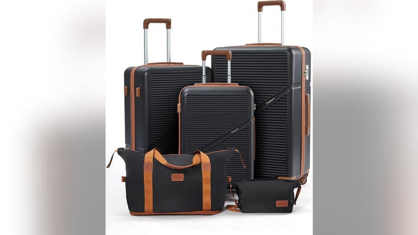 Get all the luggage you need in this five-piece set. 