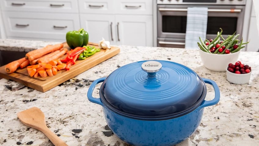 Dutch ovens make smaller batches of soup. 