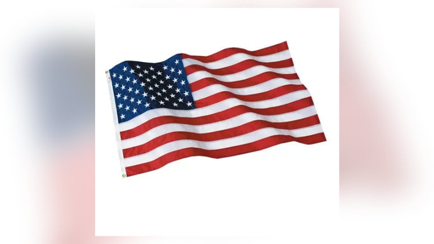 The center of every July 4th party is the American flag. 