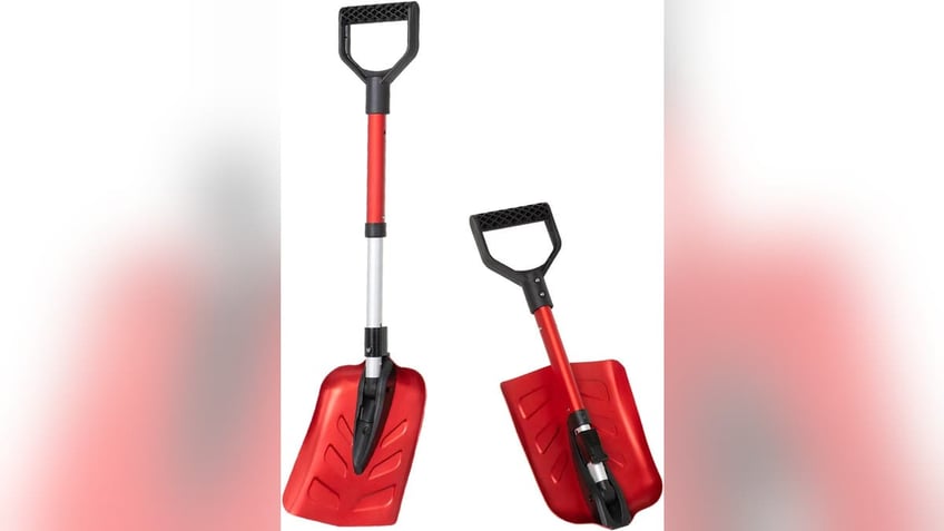 Shovel yourself out wherever you are with a compact shovel. 