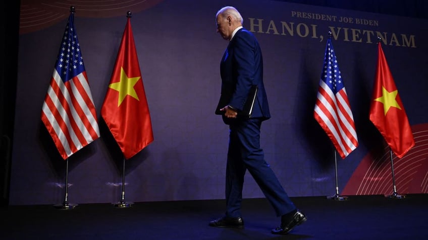 president biden wraps up rambling vietnam presser in candid way im gonna go to bed