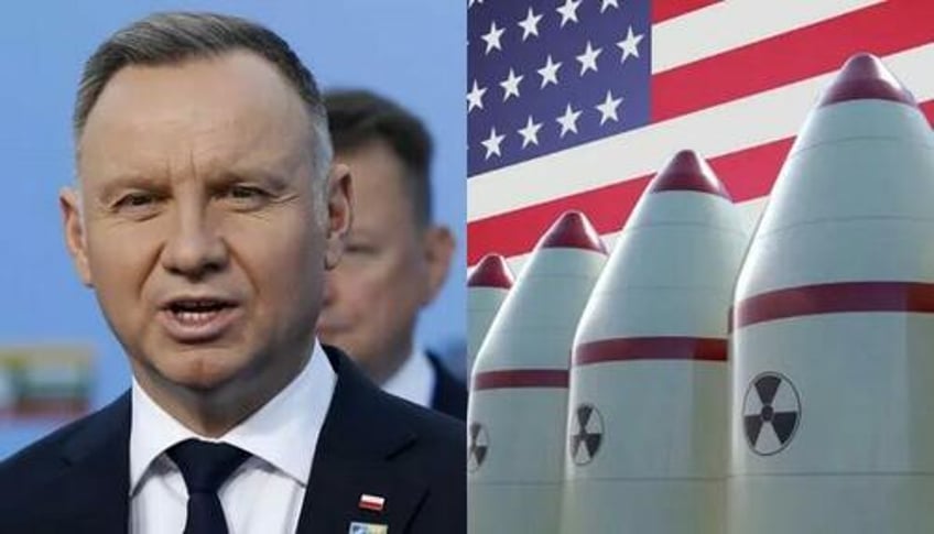 president duda urges trump to place nuclear weapons in poland