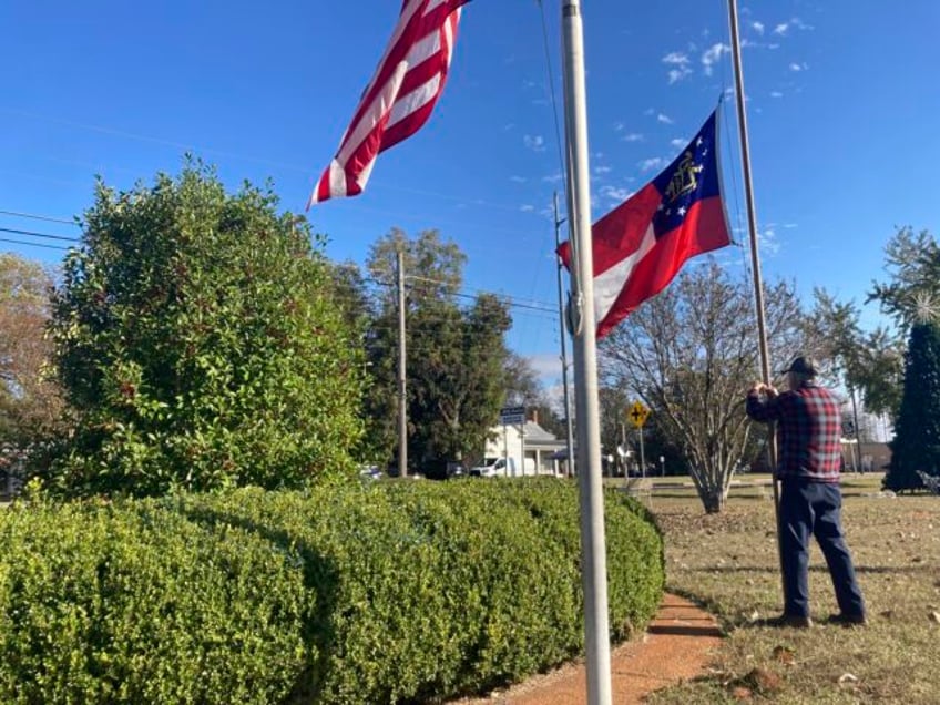 president joe biden orders us flags lowered in memory of former first lady rosalynn carter