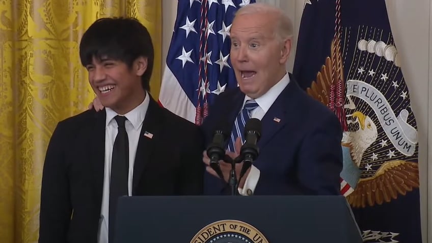 Biden wishes happy birthday to a White House guest