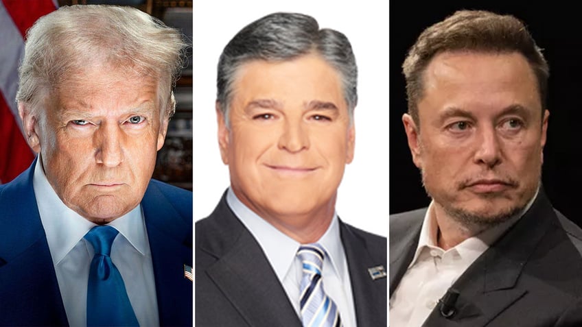 Trump Hannity Musk 