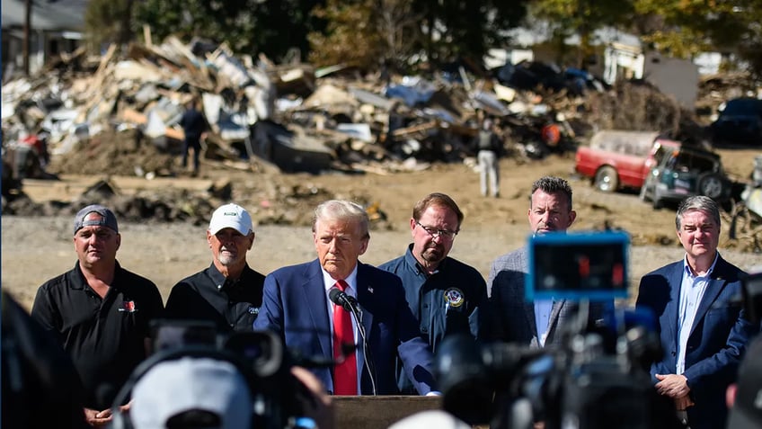 president trump visiting storm battered towns treated badly by dems and more top headlines