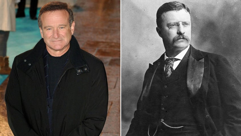 Robin Williams and Teddy Roosevelt split.