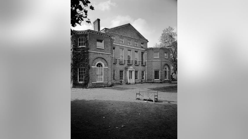 A vintage photo of Royal Lodge
