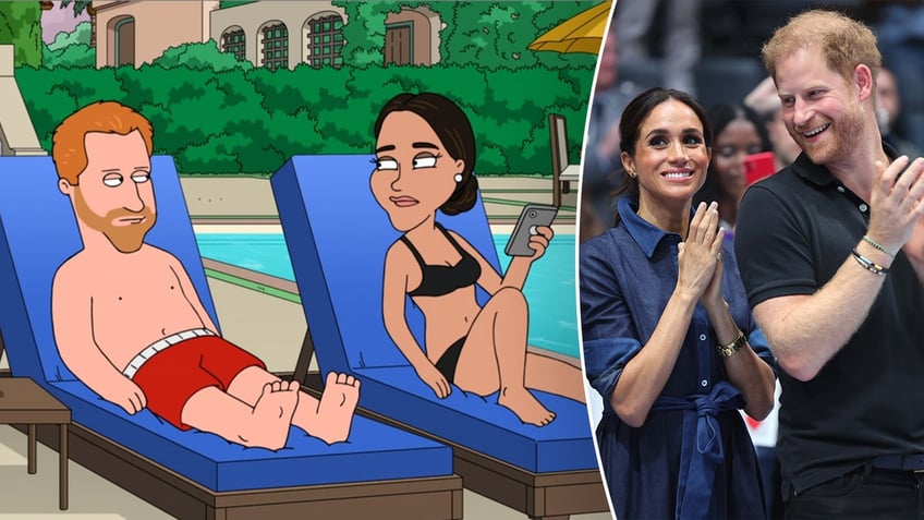 prince harry and meghan markle mocked by family guy for being paid to do no one knows what