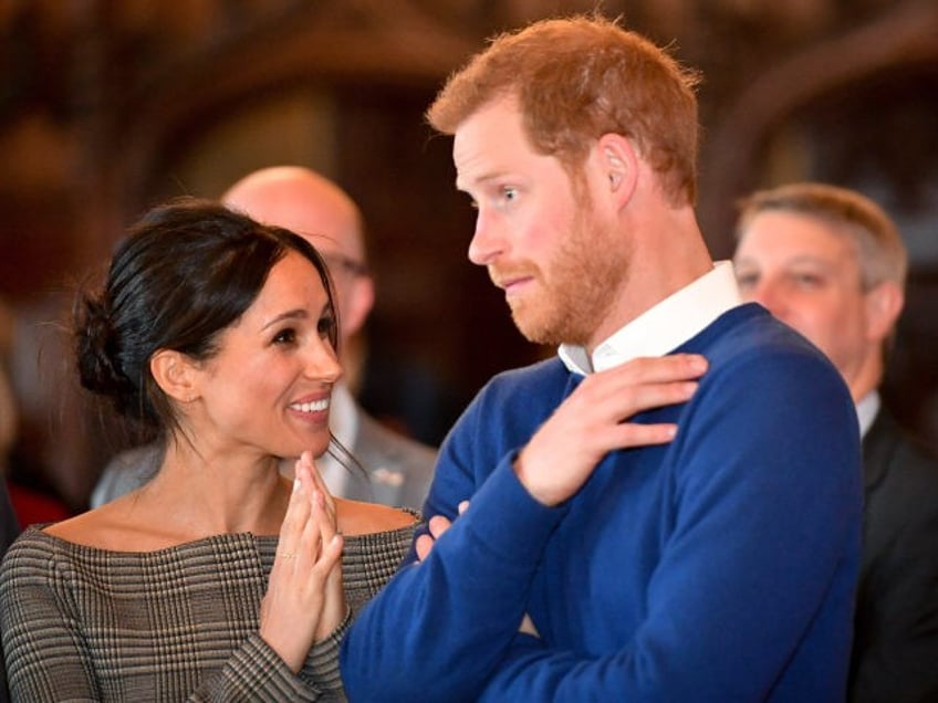 CARDIFF, WALES Prince Harry and Meghan Markle