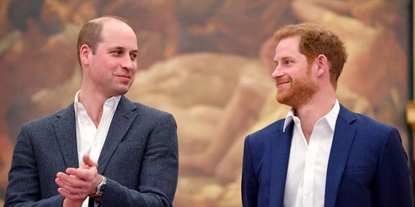 prince harry criticized over new photo showing fuller head of hair after mocking prince william in memoir