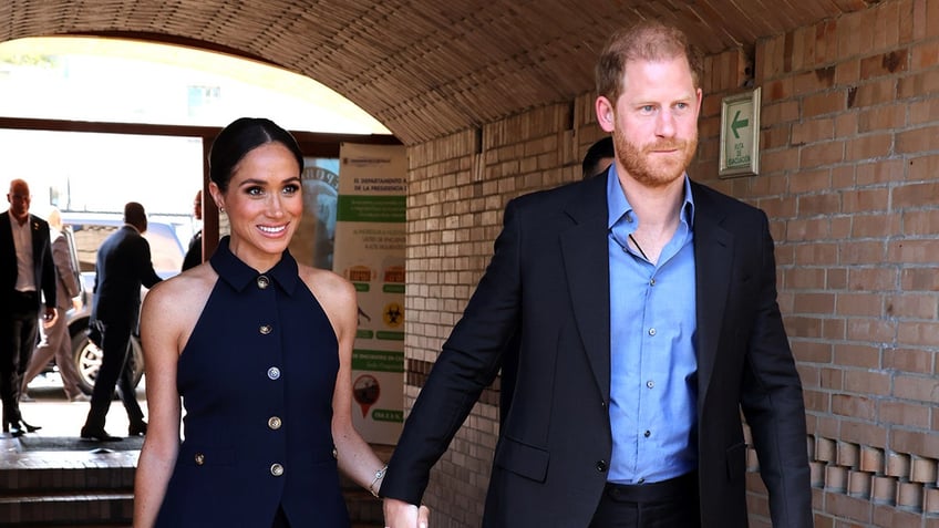 Harry and Meghan in Colombia