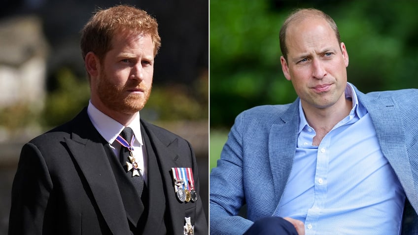 Prince Harry split with Prince William