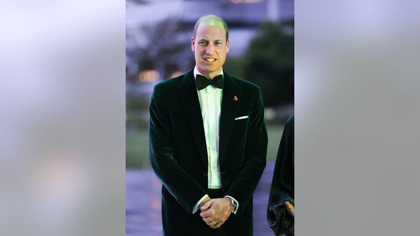 prince harry pokes fun at himself while prince william hangs with hollywood elite