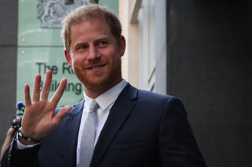 Prince Harry, seen here in London in June 2023, spoke of his father's illness for the firs