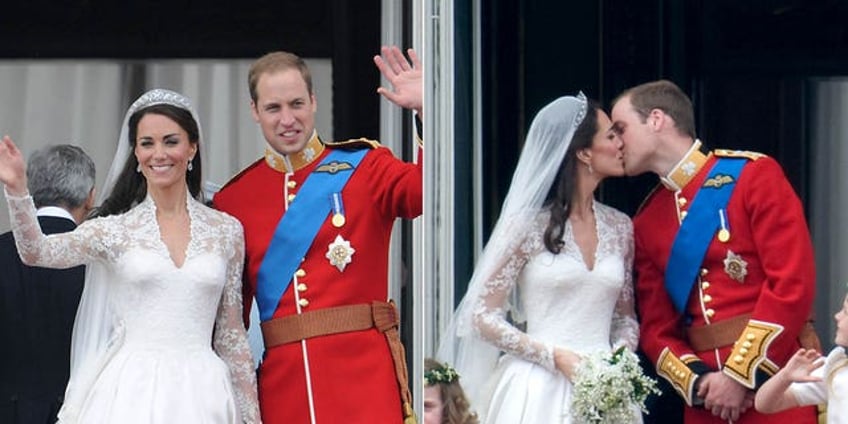 prince william and kate middleton wedding goes viral after sweet kissing video resurfaces