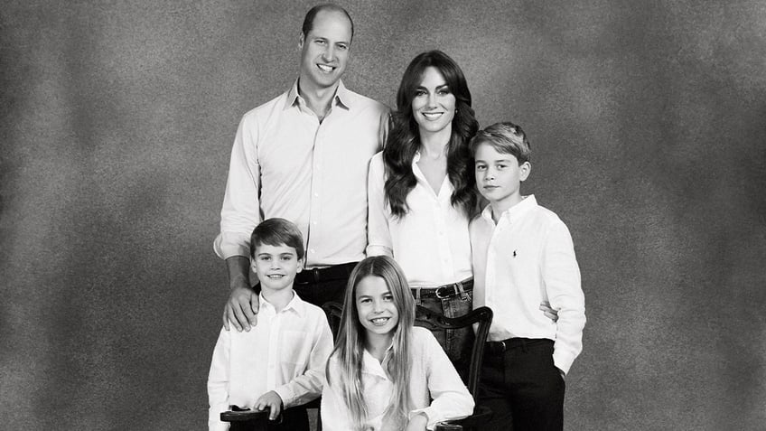 Prince William, Kate Middleton, Prince George, Princess Charlotte and Prince Louis